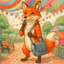 Dart the fox